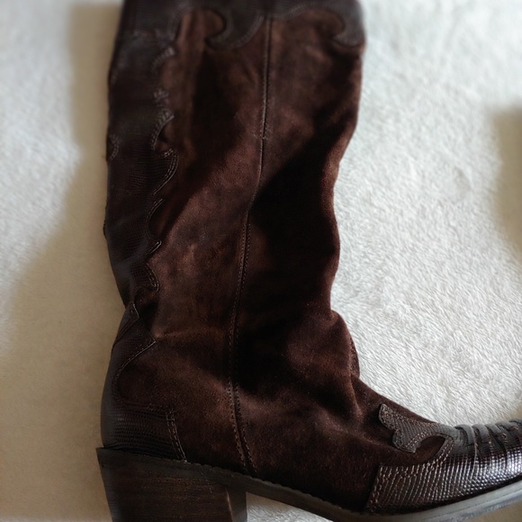 Franco Sarto to Leather Boots 8.5M - Picture 3 of 8